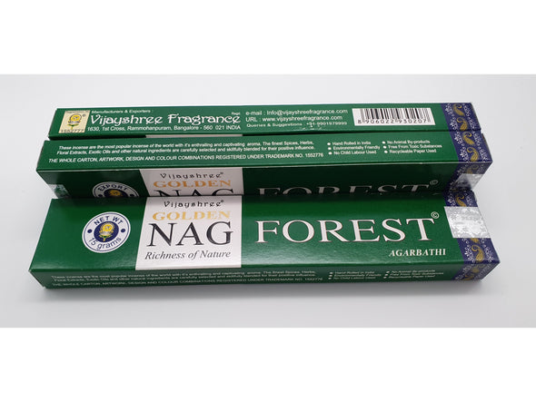 Vijayshree Golden Nag Forest Incense Sticks 15g