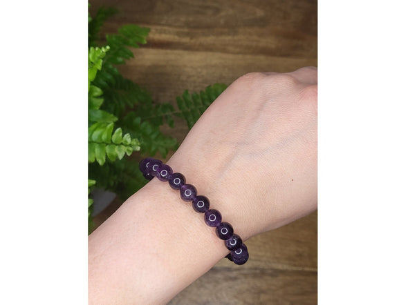 The Laughing Buddhaa Amethyst Bracelet for Calm and Balance